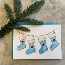 Load image into Gallery viewer, Holiday Card - Chicago Star